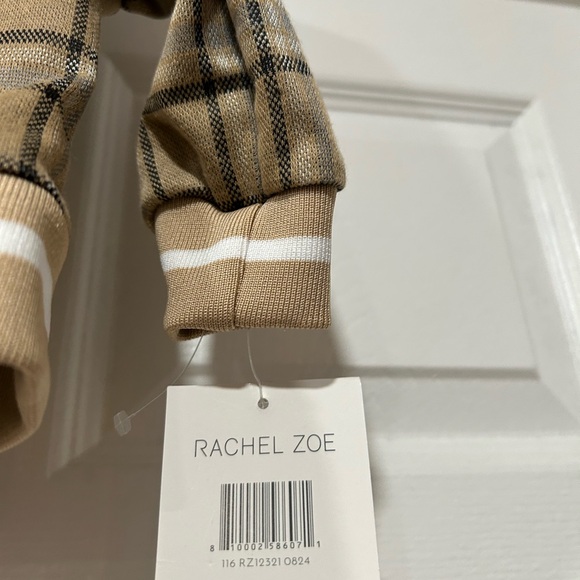 Rachel Zoe Tan and Black Checkered Jacket - Picture 3 of 3